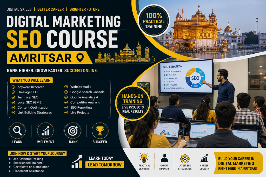 digital marketing seo company amritsar